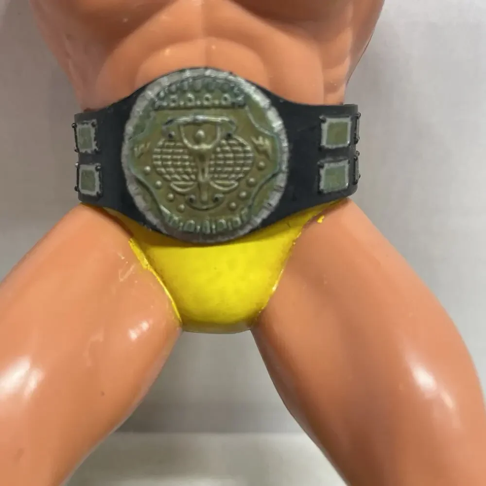 Vintage WWF 1984 Hulk Hogan Wrestling Superstar Figure LJN Titan Sports